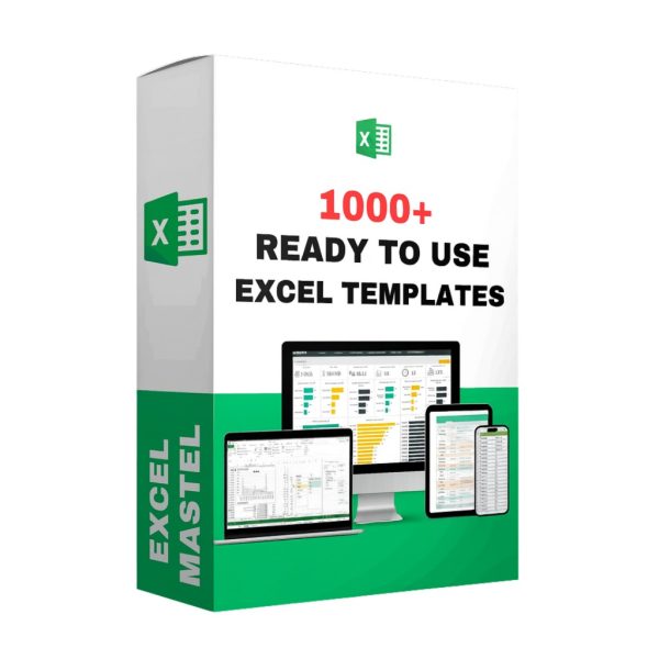 1000+ Excel Templates Bundle